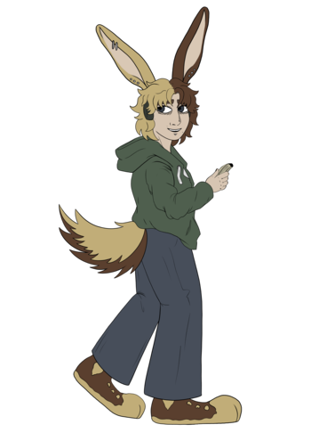full body persona drawing
